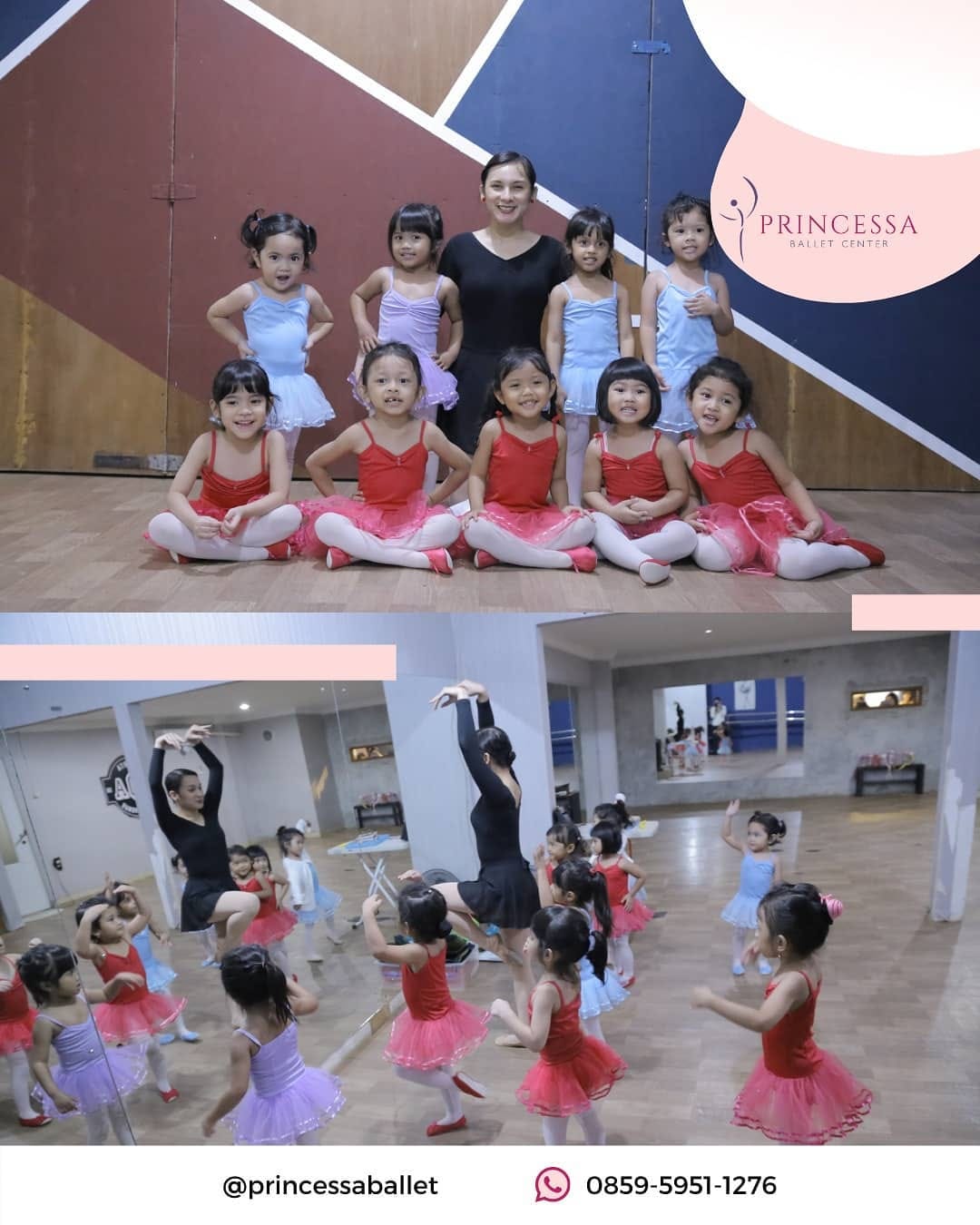 Dancing Baby class with their teacher